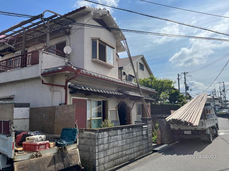 大阪府岸和田市にて