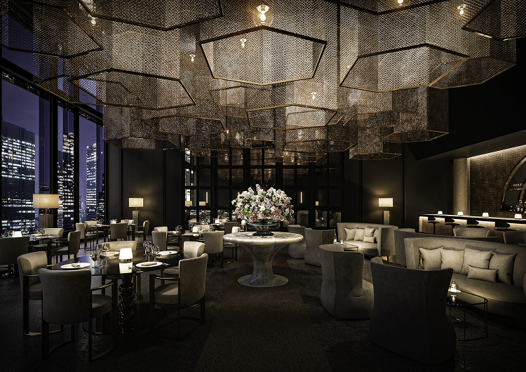 広告用CGパース制作:飲食店事例『 Luxury Restaurant...
