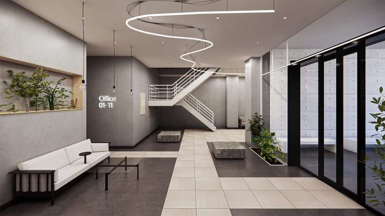 BIM制作:オフィス事例『Office Building 』 | 東京...