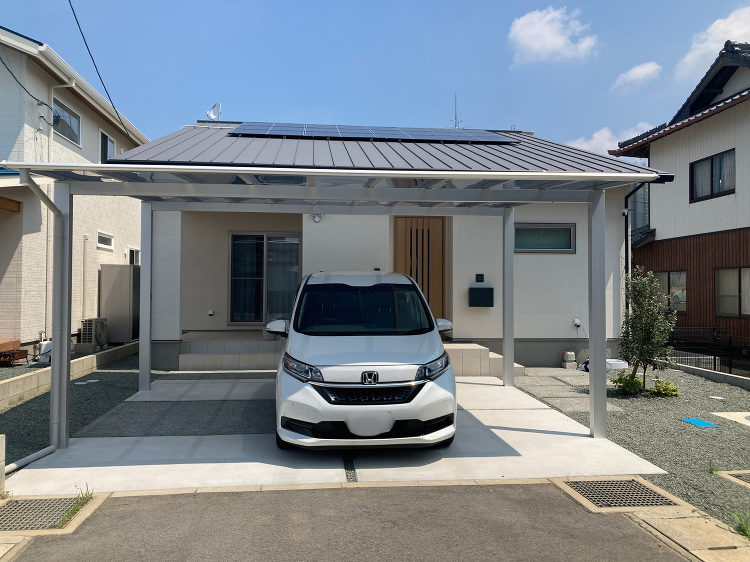 予算内で理想のカーポートを実現!タイパも満足な外構工事(熊本県菊池郡大...