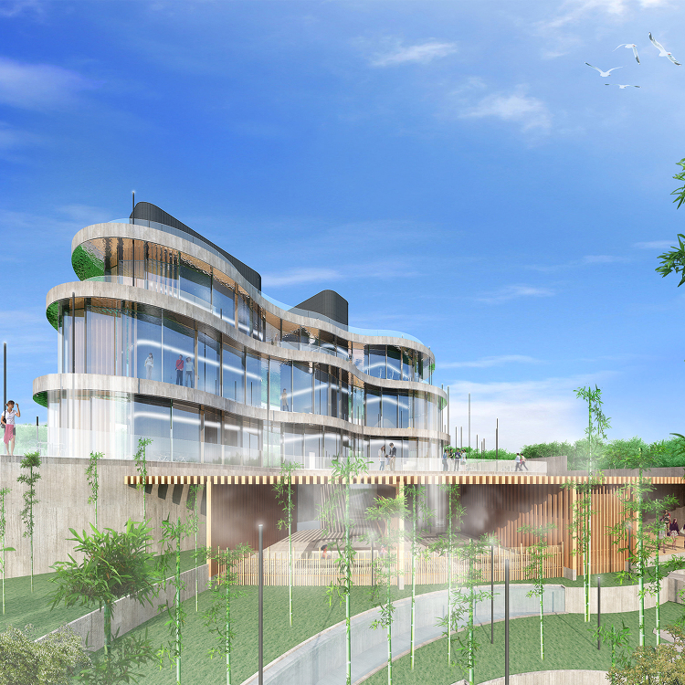新竹コミュニティセンター | Project | 高松伸建築設計事務所