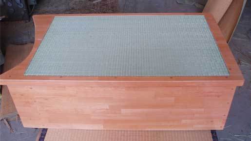 青表(琉球表)縁無しベンチ - 葉本畳店