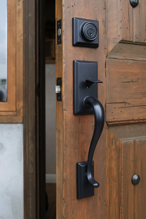 木製ドア WOOD DEPOT / 【玄関用】ドアノブ ブルックリン ...