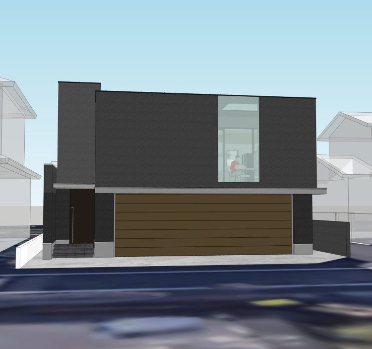 Kガレージハウス - 岡山の店舗デザイン・住宅設計 | 青木建築設計事...