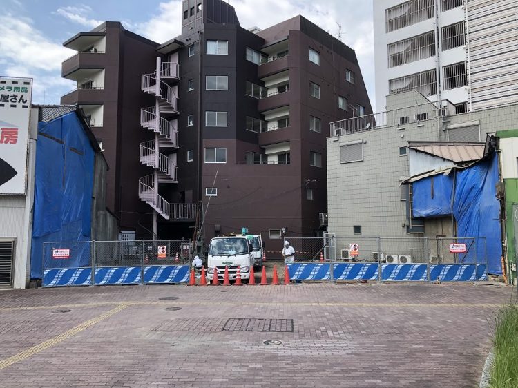 ボーリング調査開始。 - 岡山の店舗デザイン・住宅設計 | 青木建築設...