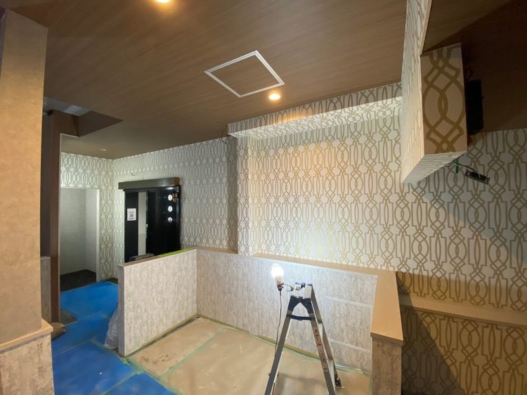 店舗改装工事状況 - 岡山の店舗デザイン・住宅設計 | 青木建築設計事...