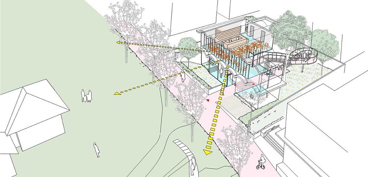 荻外荘 休憩施設 プロポーザル案?建築実績 | 株式会社エイ.アンド....