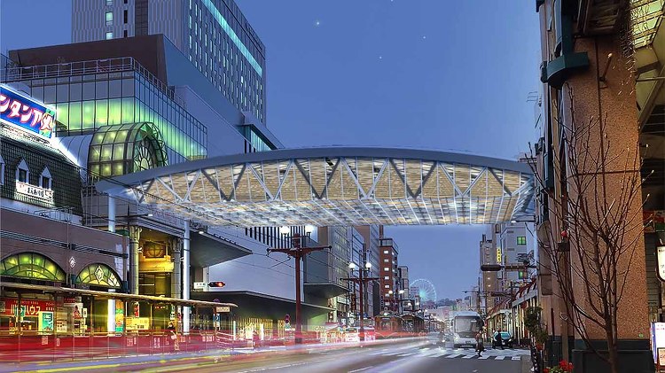 天文館ジョイントアーケード プロポーザル案?建築実績 | 株式会社エイ...