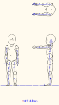 人物モデル化 二歳児 MPZ | CAD-DATA.com