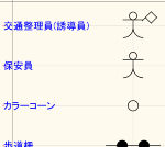 交通規制図作成用記号 JWW | CAD-DATA.com