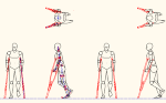 人物モデル化 松葉杖使用 MPZ | CAD-DATA.com
