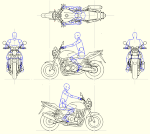 CB1300SF 2017マイナーチェンジ 点景・計画用 MPZ | ...