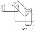 HIACE 回転軌跡 | CAD-DATA.com