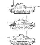 74式戦車 | CAD-DATA.com