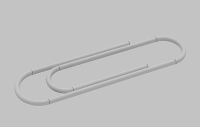ゼムクリップ CADデータ(stp)|Free CAD Data Do...