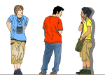 3 PEOPLE DWG | CAD-DATA.com