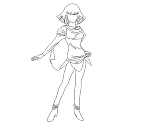 キャラクター(ハマーン風) | CAD-DATA.com