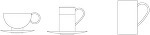 カップ CADデータ(dxf)|Free CAD Data Downl...