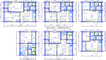 1K･2DKの仮設住宅.jww | CAD-DATA.com