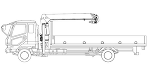 積載型４ｔクレーン（ユニック付） | CAD-DATA.com