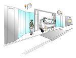 工事現場のゲート付近 | CAD-DATA.com