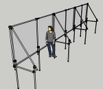 白シート仮囲い | CAD-DATA.com