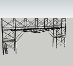 枠組足場梁枠4スパン用W1200(簡易版) | CAD-DATA.co...