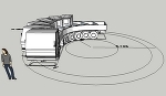 2tトラック軌跡図 | CAD-DATA.com