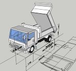 8t ダンプ(カラー) | CAD-DATA.com