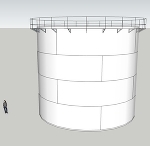 円形タンク12000φ | CAD-DATA.com