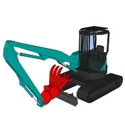 コベルコ 解体専用機 SK30UR-5 | CAD-DATA.com