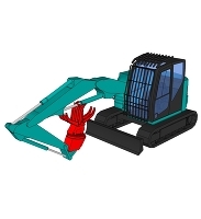 コベルコ 解体専用機 SK75SRD | CAD-DATA.com