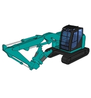 コベルコ 解体専用機 SK135SRD | CAD-DATA.com