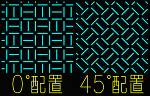 (ファイル名要変更)3本縞板っぽい模様のハッチングパターン(Autoc...