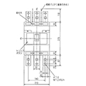 三菱電機[ノーヒューズ遮断器(ブレーカー)] NF800-CEW | ...