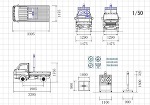 工事中表示盤 CADデータ(dxf)|Free CAD Data Do...