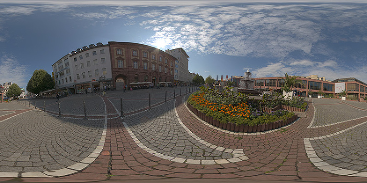 無料高解像度HDRI 街中 / Free Hi-res HDRI Ci...