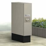 【YKKAP】シンプレオ 宅配ボックス2型 据置き型納まり仕様 | 宅...