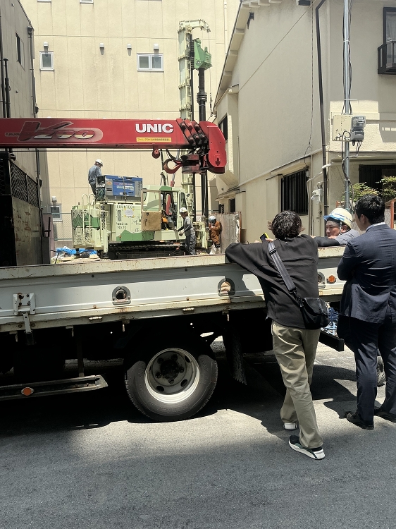 試験杭 | 進行中 | 株式会社藤本高志建築設計事務所 | Takas...
