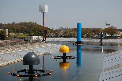 万博記念公園 - イサム・ノグチの彫刻噴水(EXPO'70大阪万博) ...