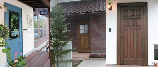 ヨーロピアンタイプの無垢木製玄関ドアのラインアップ｜アイエム