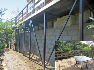 柏市での人工木材ウッドデッキ工事 | いしざき社長の庭ブログ