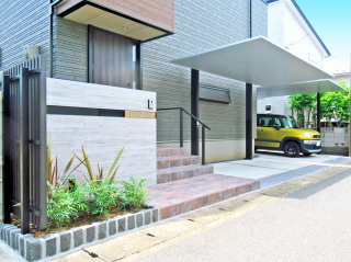 白井市での外構工事完工!! | いしざき社長の庭ブログ