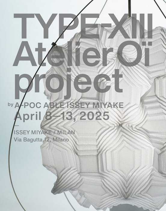 A-POC ABLE ISSEY MIYAKEがatelier oïと...