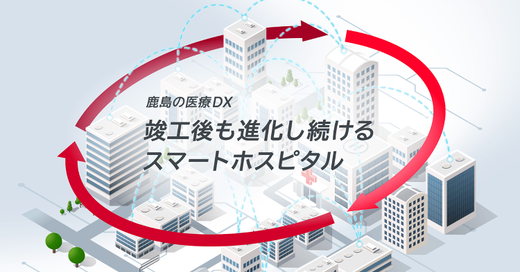 竣工後も進化し続けるスマートホスピタル | 技術とサービス | 鹿島建...
