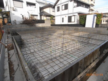 芦屋市での基礎配筋検査|家づくり|黒田ブログ|かんくう建築デザイン
