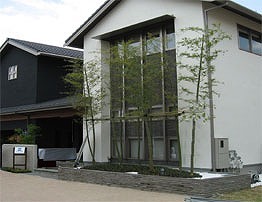 石と竹でこだわりの外構 京都市 | 京阪グリーン | 滋賀・京都・大阪...
