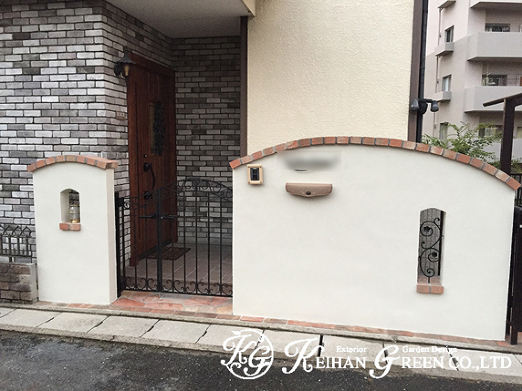 玄関まわりを明るくしました 草津市 | 京阪グリーン | 滋賀・京都・...