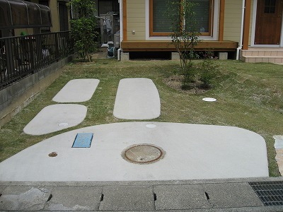 カントリー風に合わせた駐車スペース | 京阪グリーン | 滋賀・京都・...