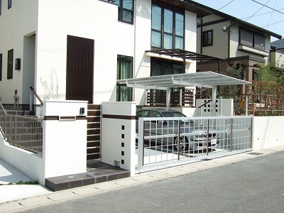 洗練されたツートンカラーのシンプルモダン 大津市 | 京阪グリーン |...
